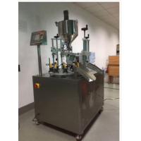 Buy cheap Cosmetic Automatic Tube Filling Sealing Machine , Semi Automatic Liquid Filling product
