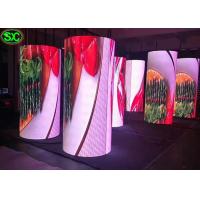 Buy cheap Full Color Round LED Curtain Screen , LED Stage Curtain Screen For Live Events product