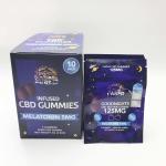 Custom Label Mylar Edible gummy bear Packaging bag and Display box
