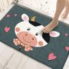 Buy cheap Crystal Velvet Cartoon Bathroom Waterproof Carpet Anti Slip Kitchen Mat from wholesalers