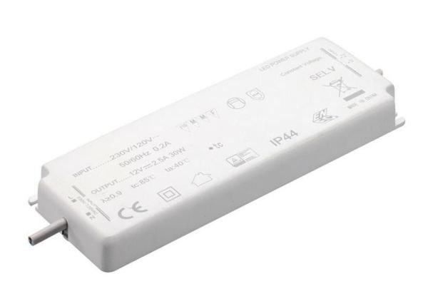 Buy cheap IP44 Certified 30W Max C/V Ultra Thin 12V 1.5A LED Power Supply 24V, 36V LED Driver Transformer from wholesalers