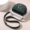 Buy cheap Women Crocodile Crossbady Bags Ladies Saddle Bag Pures With Wide Shoulder Strap from wholesalers