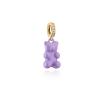 Buy cheap Custom Gold Plated Teddy Bear Pendant Necklace Lovely Artificial Cubic Zirconia from wholesalers