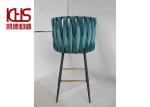 Modern Comfortable Leisure Lounge Chairs Luxury Hotel Green Velvet Lounge Chair