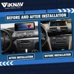 Viknav 12.3 inch Car Radio For BMW 1 Series E87 2006-2012 CIC System Navigation