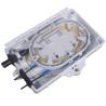 Buy cheap 2 Core Fiber Distribution Box, PC+ABS, IP65, Splicing/Stripping/Jumper, Indoor/Outdoor from wholesalers