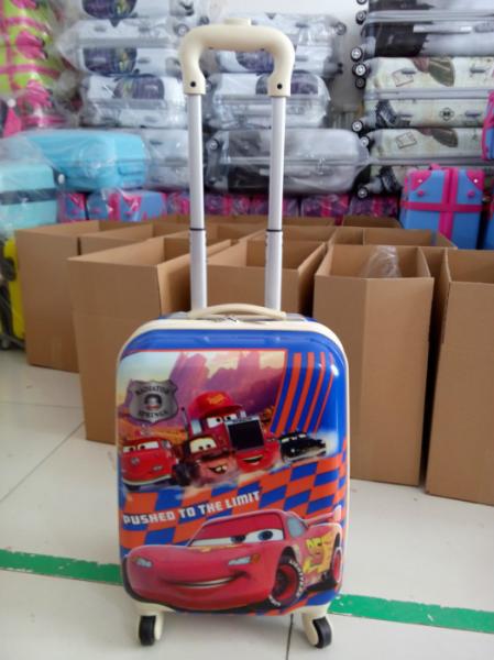 Buy cheap hot sale lovely kids trolley luggage bag suitcases in baigou baoding hebei China Factory from wholesalers