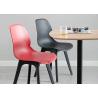 Buy cheap 51cm 81cm Coloured Plastic Dining Chairs Waterproof Apple Chair from wholesalers