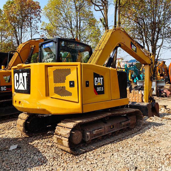 Buy cheap Carter 307.5 Used Caterpillar Excavator Repossessed Hydraulic Crawler 7.5ton from wholesalers