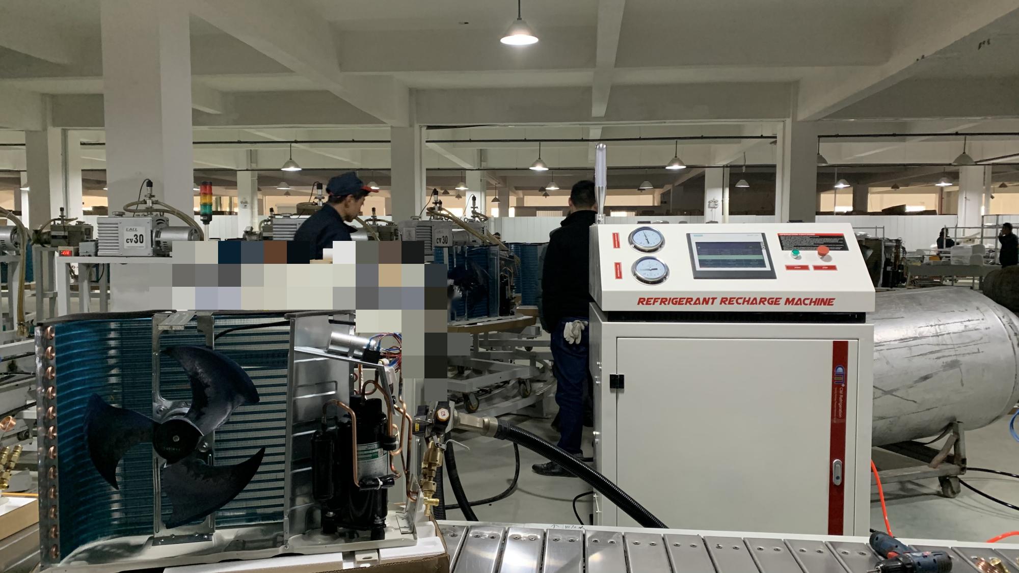 Freon Gas R600 Filling Machine Gas Charging Station