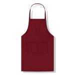 Kitchen Anti Pilling Ladies Cooking Apron With Printing Logo