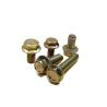 Buy cheap Carbon steel Zinc Yellow Plated Metric Din 6921 DIN 6923 Serrated Hex Flange Bolt and Nuts from wholesalers