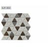 Buy cheap 100Sqm 6mm Decorative Mosaic Tiles Metal Glazed Full Body Dark Color 310.5x308mm from wholesalers
