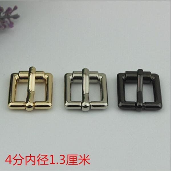Buy cheap High Quality 3 Color 13 MM Zinc Alloy Metal Pin Rolling Square Belt Buckles For Handbags from wholesalers