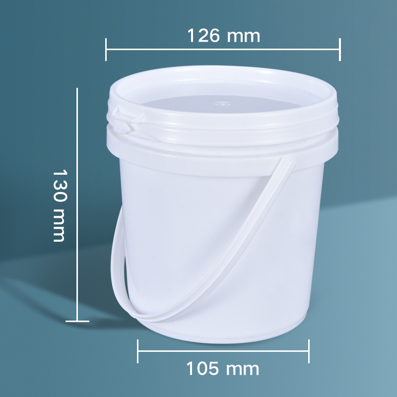UMETASS 1Liter PP Plastic Ice Cream Cookies Honey Leak Proof Food Bucket Container