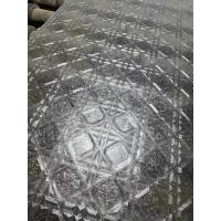 Buy cheap Translucent Acid Etched Tempered Glass Acid Pickling Texture Pattern product