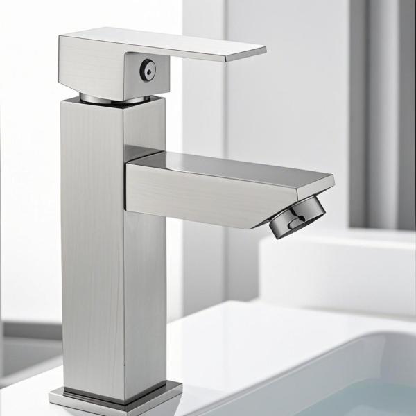 Buy cheap Modern Washroom Faucet Stainless Steel 304 Single Handle Bathroom Sink Faucet from wholesalers
