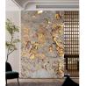 Buy cheap Luxury Natural Quartzite Stone Slab Hotel Villa Living Room Wall Decor Kitchen Countertop from wholesalers