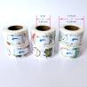 Buy cheap UV Varnishing Vinyl Pre Printed Die Cut Circle Roll Custom Sticker Labels from wholesalers