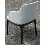 Poliform Grace Leather Restaurant Chairs , Comfortable Restaurant Dining Chairs