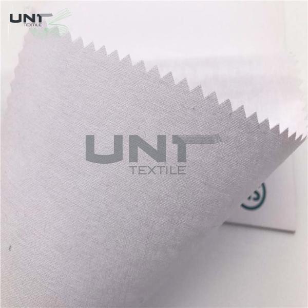 Buy cheap Elastic Fusible Shirt Collar Garment Woven Interlining HDPE Coating from wholesalers