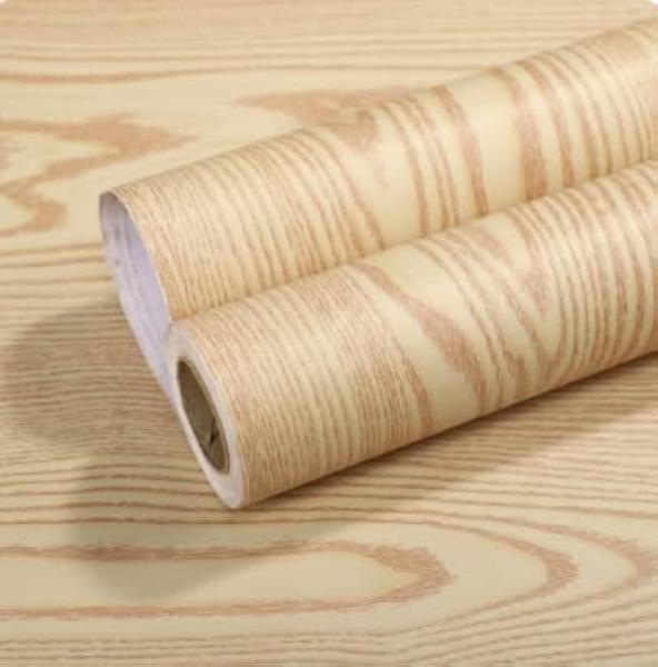 Buy cheap 1.22x50M Best Selling Embossed Wood PVC Wallpaper Decorative Self-Adhesive Film For Home Decoration from wholesalers