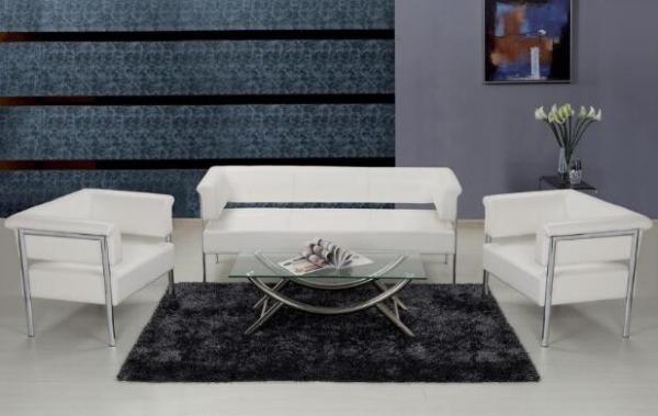 Buy cheap Modern PU leather China reception office lounge sofa from wholesalers