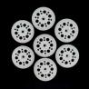Buy cheap 0.5mm Thickness Round Plastic Insulating Washers For Flame Retardant Needs from wholesalers