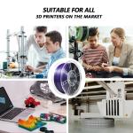 1.75mm Printing Temperature 1000g Silk Blue Black Purple PLA Filament for 3D