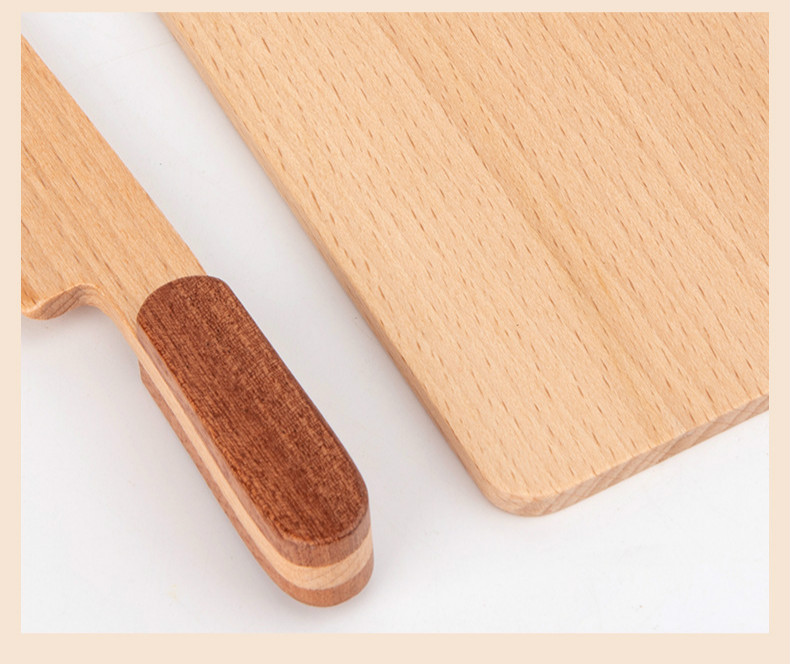 Children'S Log Wooden Kitchen Toy Set Simulation Mini Educational