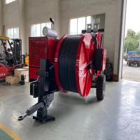 Buy cheap Red Color Durable Diesel Max 2x40KN Overhad Line Strinnging Equipment product