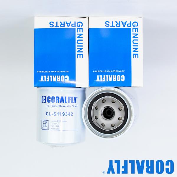 Coralfly Construction Machinery Fuel Filter 11-9342 FS19S80 P550834 For THERMO