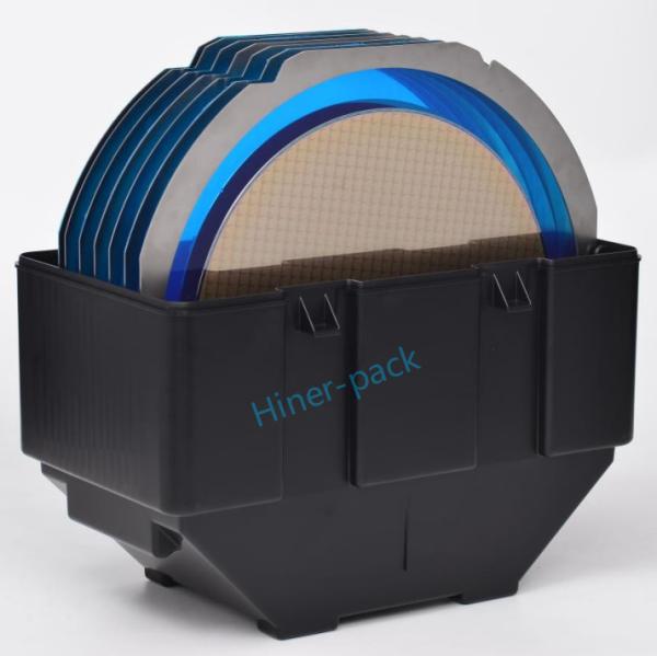 Buy cheap Conductive PP Wafer Storage Box With Wafer Frame Shipper Holds 25PCS Wafer from wholesalers