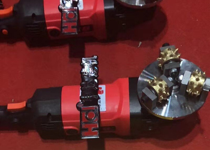 Concrete Scarifiers / Floor Planers Parts TCT Scarifier Cutters On Drum Assembly