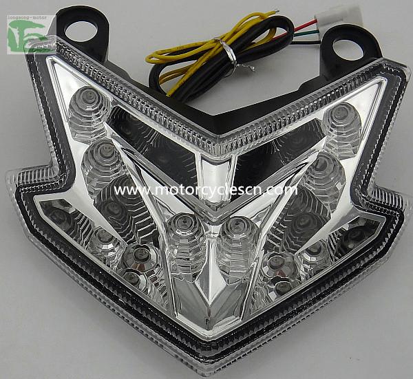 Buy cheap Kawasaki Z800 Z250 Motorcycle Parts Color LED Tail Lamp Red ABS PVC Parking Lights from wholesalers