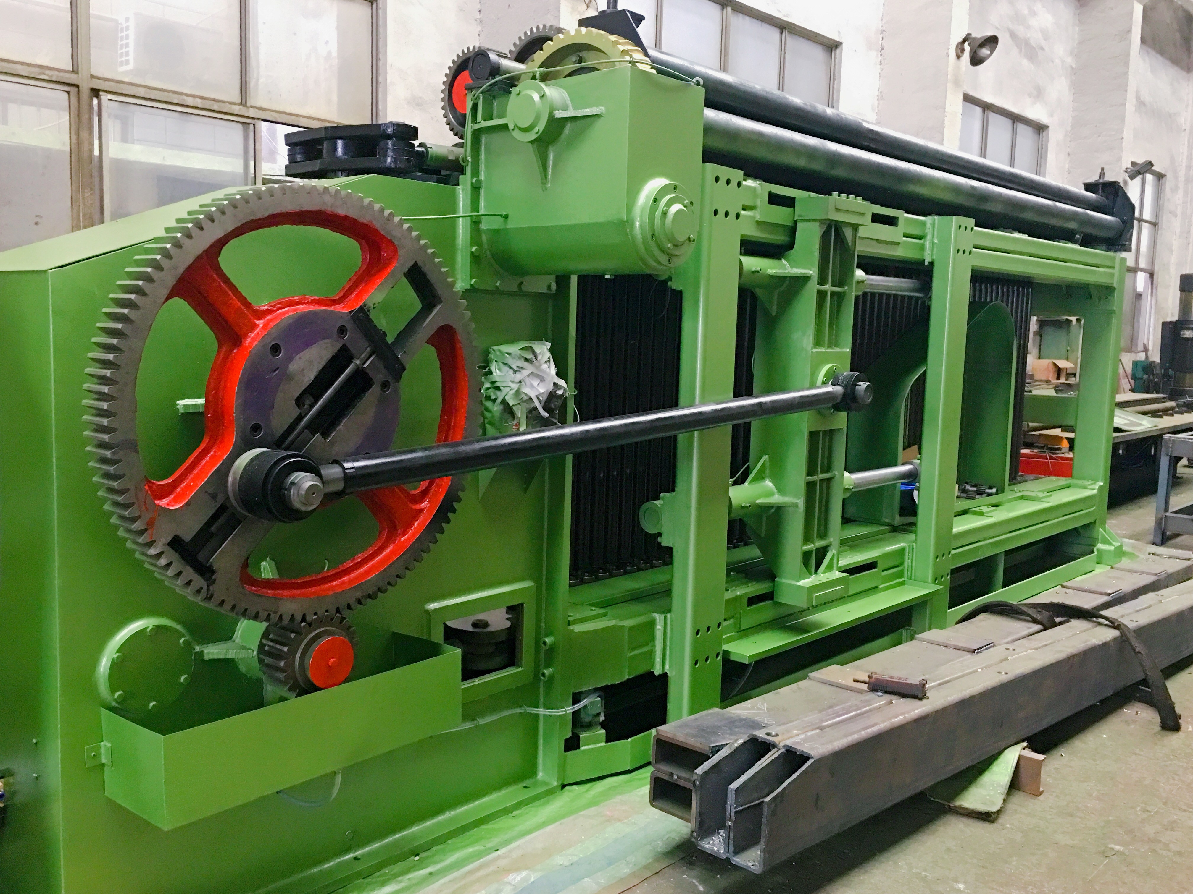 High Speed PVC Coated Welded Bobbin Hexagonal Wire Netting Machine