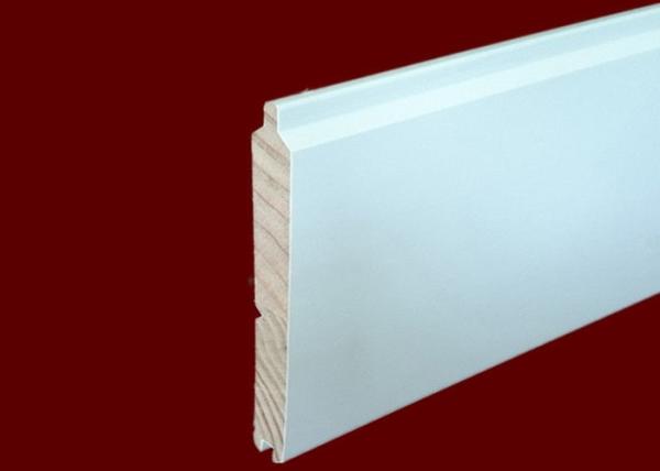 Buy cheap White Anti Aging 5.2m Wood Window Molding For Indoor Decoration from wholesalers