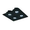 Buy cheap Four Lights 36W Square Gimbal LED Downlight High Luminus 2500lm from wholesalers