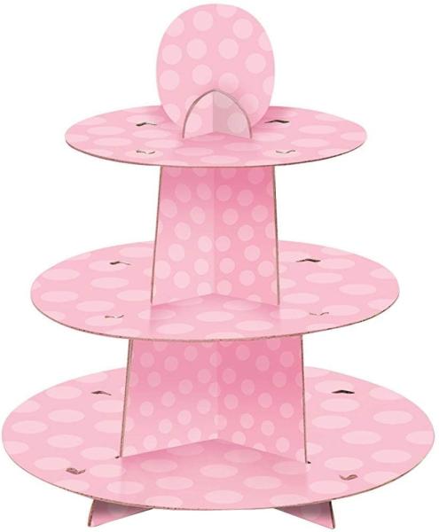 Buy cheap Polka Dot Paper Cupcake Stand from wholesalers