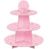 Buy cheap Polka Dot Paper Cupcake Stand from wholesalers