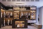 5M Sliding Door Wardrobe Closet With Open Shelves And Jewelry Drawer