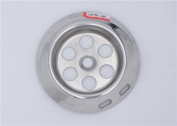 Buy cheap Stainless Steel Bathroom Basin Strainer OD 67 mm 0.4 - 0.6 mm Thickness from wholesalers