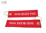 Tag Before Flight Embroidery Keychain For Bag Luggage Logo Motorcycle Key Chain