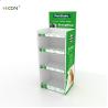 Buy cheap Freestanding 4-Tiers Green Metal Custom Pet Shop Display Rack from wholesalers