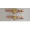 Buy cheap -10˚C To 100˚C Polish Brass Refrigerated Welded Ball Valve PTFE from wholesalers
