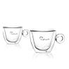 Buy cheap Wholesale Thermal Insulation Clear Glass Coffee Decal Custom Glass Double Layer from wholesalers
