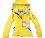Fashion woman outdoor sports Jacket Womens waterproof breathable two-in-one coat