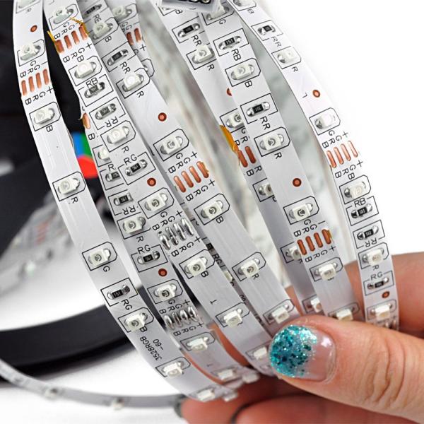 Buy cheap Hot sale OEM wholesale RGB 120LED SMD3528 12V strip LED lights Flexible from wholesalers