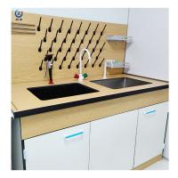 Buy cheap Chemical Resistant Lab Wall Bench Length 750mm With Phenolic Resin Table Top product