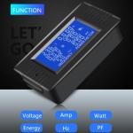 80 ~ 260V AC Digital Voltage Meter LCD Display CE / FCC